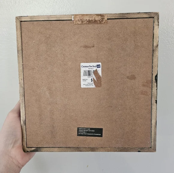 Hobby Lobby Wall Sign/Shelf Sitter Coffee And Wine Boxed Home Decor Sign - Picture 2 of 2